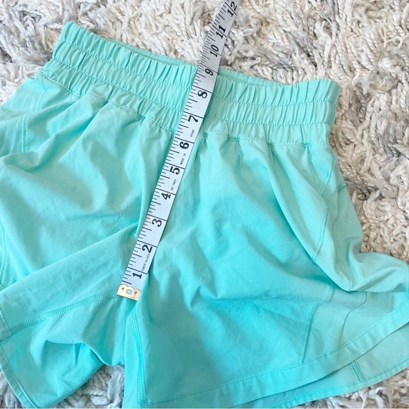 Lululemon | Women’s Tracker Short In Aqua Mint pull on Runner Short Size 4 - Picture 12 of 13